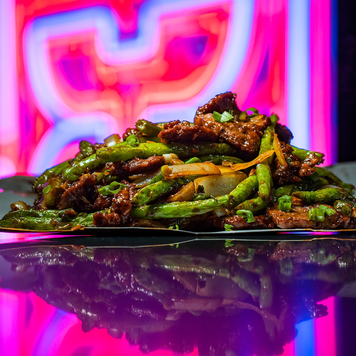 TRB-Garlic Green Bean Beef