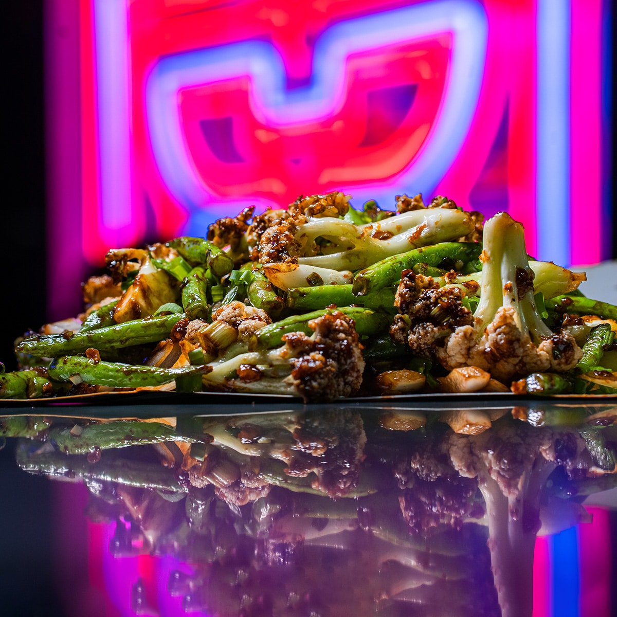 TRB-Garlic Green Bean Cauliflower