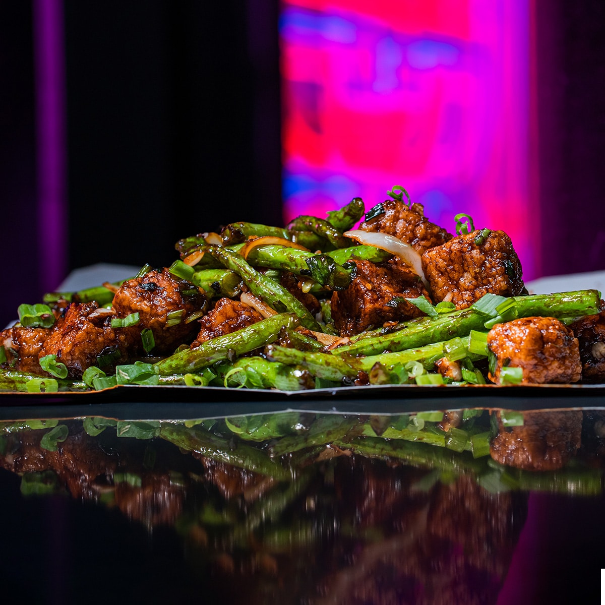 TRB-Garlic Green Bean Tofu
